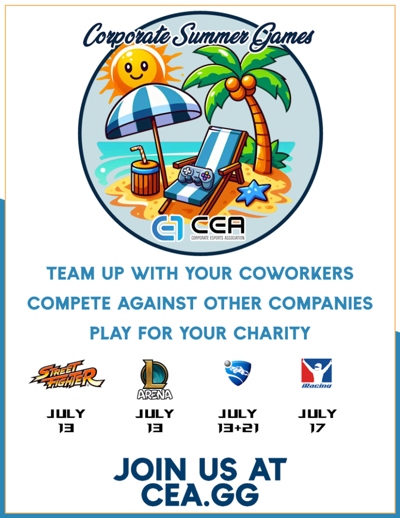 Corporate Summer Games. Team up with your coworkers, compete against other companies, play for your charity